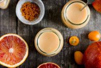 Vibrant Vegan Blood Orange Curd