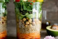 Fresh & Easy Quinoa Tomato Jars