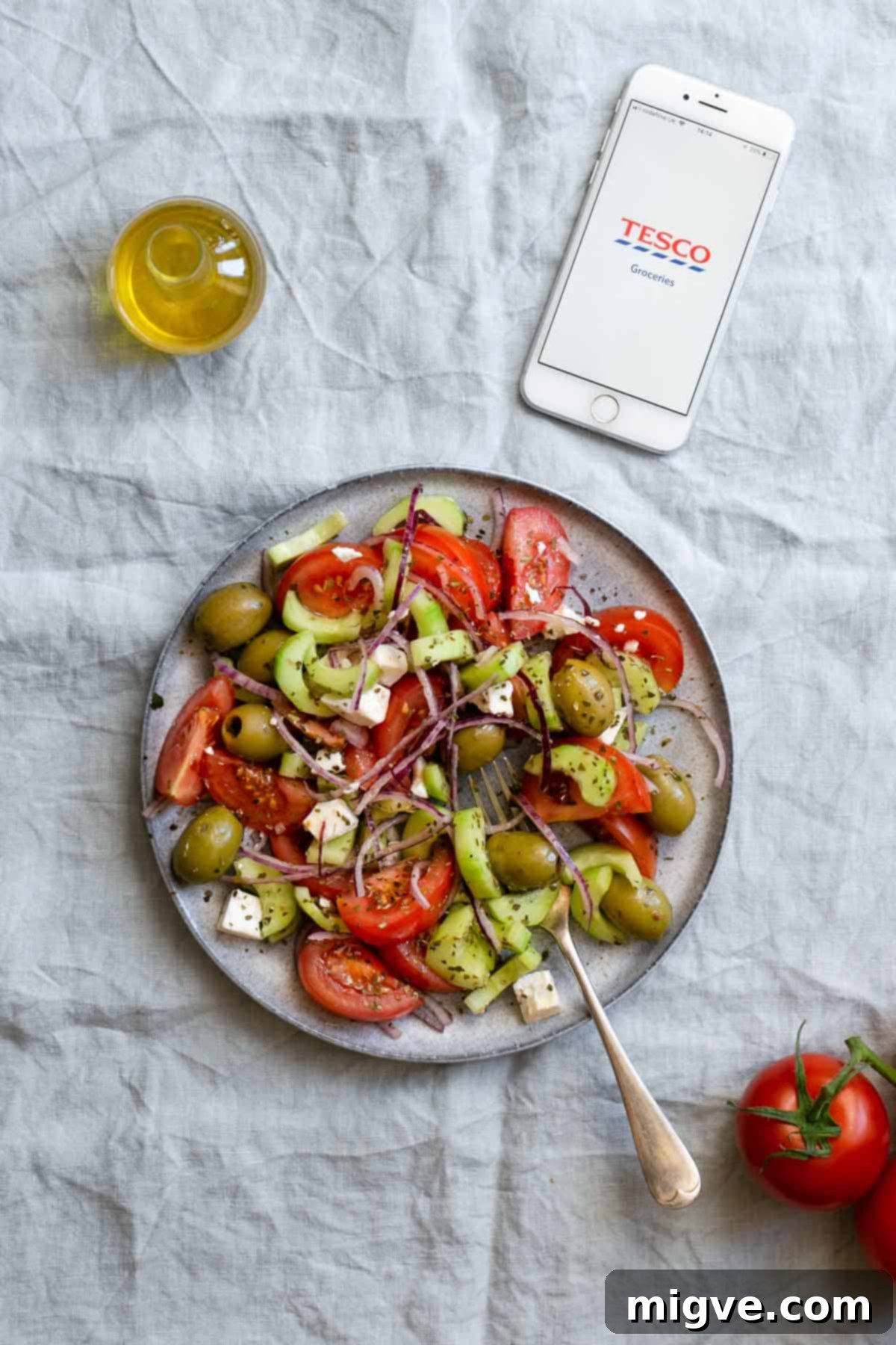 Effortless Greek Salad 1 featured 10591