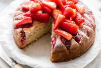 Luscious Strawberry Yogurt Cake