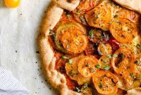 Rustic Summer Tomato Galette