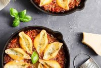 Cheesy Stuffed Shells Casserole