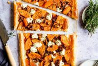 Sweet Squash and Tangy Goat Cheese Tart