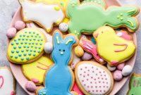 Festive Easter Sugar Cookies