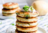 Savory Chive Potato Cakes