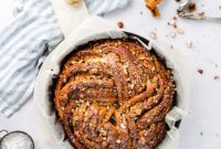 Artisan Hazelnut Cinnamon Swirl Loaf