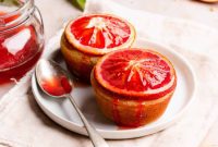 Blood Orange Semolina Delights