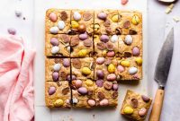 Speckled Spring Blondies