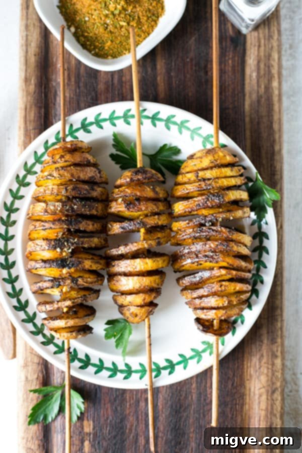 Golden Spiral Roasted Potatoes 1 featured 155