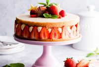 Parisian Strawberry Cake