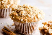 Warm Cinnamon Oat Muffins