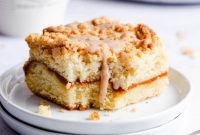 Spiced Pumpkin Sour Cream Coffee Cake
