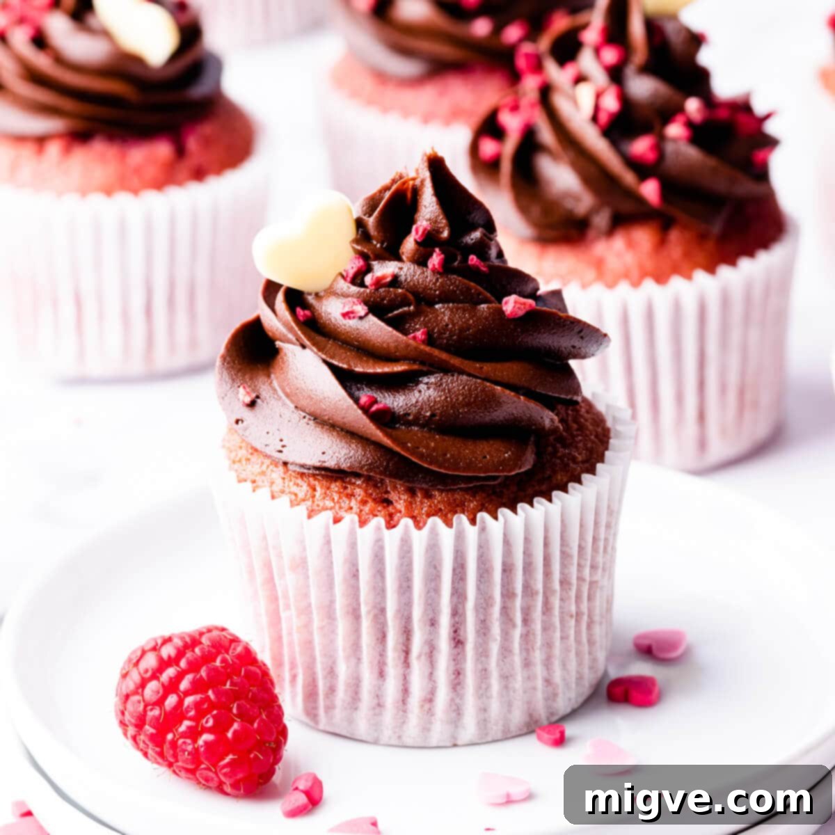 Decadent Raspberry Chocolate Cupcakes 1 featured 18884