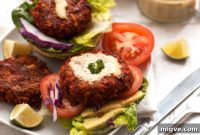 Zesty Mustard Veggie Burger