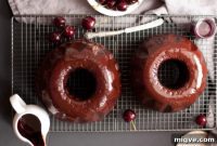 Vegan Cherry Chocolate Bundt Cake