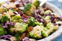 Velvety Cashew Broccoli Salad