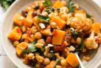 Golden Glow Sweet Potato Chickpea Curry