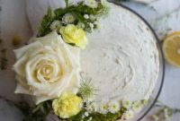 Thyme-Kissed Vegan Lemon Cake