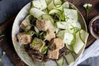 Glazed Tofu with Soba Noodles