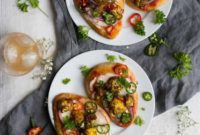 Savory Roasted Cauliflower Naan Pizza