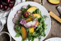 Summer Peach Dill Salad