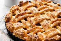 Vegan Caramel Apple Pie