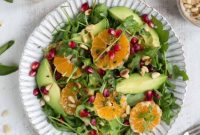 Avocado Clementine Pomegranate Delight