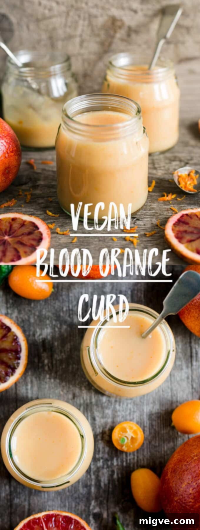 Vibrant Vegan Blood Orange Curd 9 Vegan blood orange curd recipe! Super simple and quick! #vegan #curd #dairyfree | via @annabanana.co