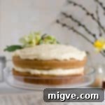 Stunning vegan white chocolate cake with blood orange curd #dairyfree #vegan #cake