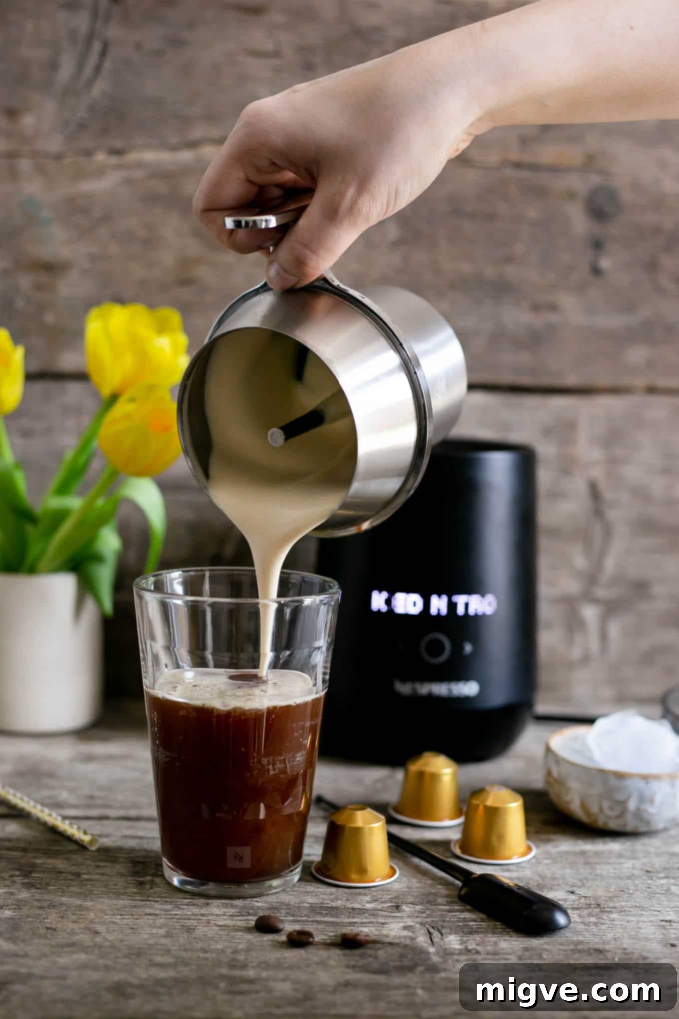Nespresso coffee recipes using Barista drink maker #coffee #coldbrew | via @annabanana.co