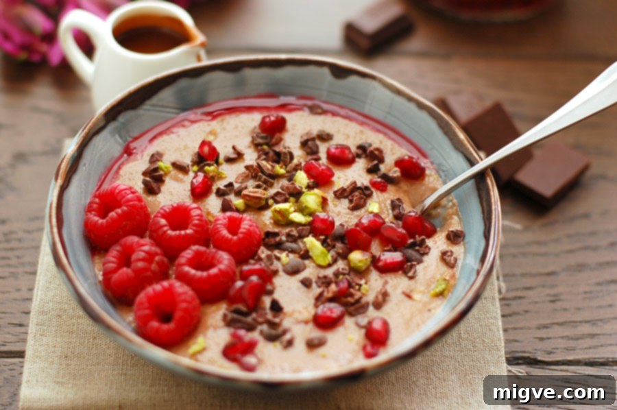 Vanilla and Chocolate Semolina - Healthy Semolina Pudding