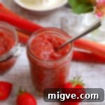 Cardamom-Kissed Strawberry Rhubarb Jam 5 Homemade Strawberry and Rhubarb Jam with Cardamom