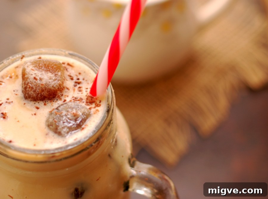 Iced Coffee with Vanilla and Cinnamon