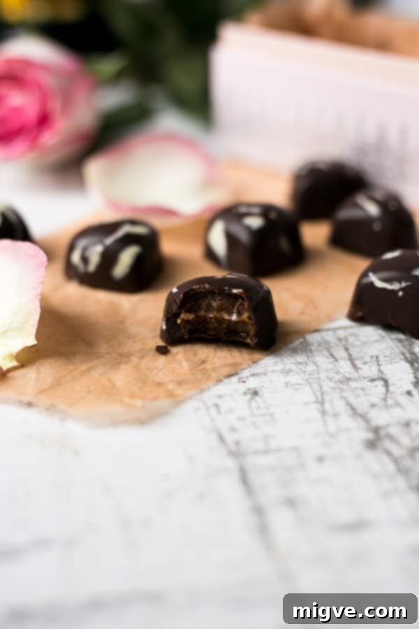 Luxurious Caramel Mocha Chocolates - Perfect for Gifting | via @annabanana.co