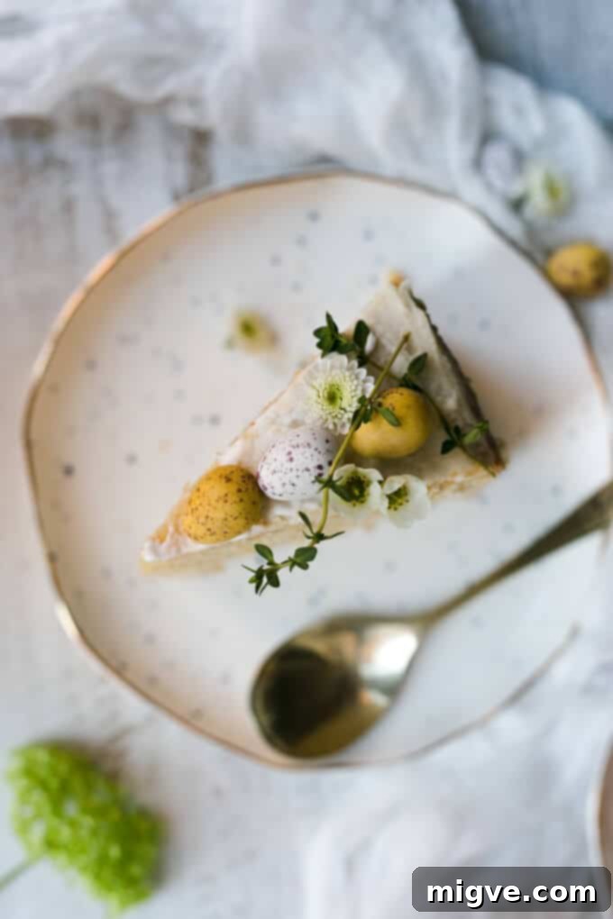 Thyme-Kissed Vegan Lemon Cake 5 Delicious recipe for vegan lemon and thyme cake with beautiful presentation