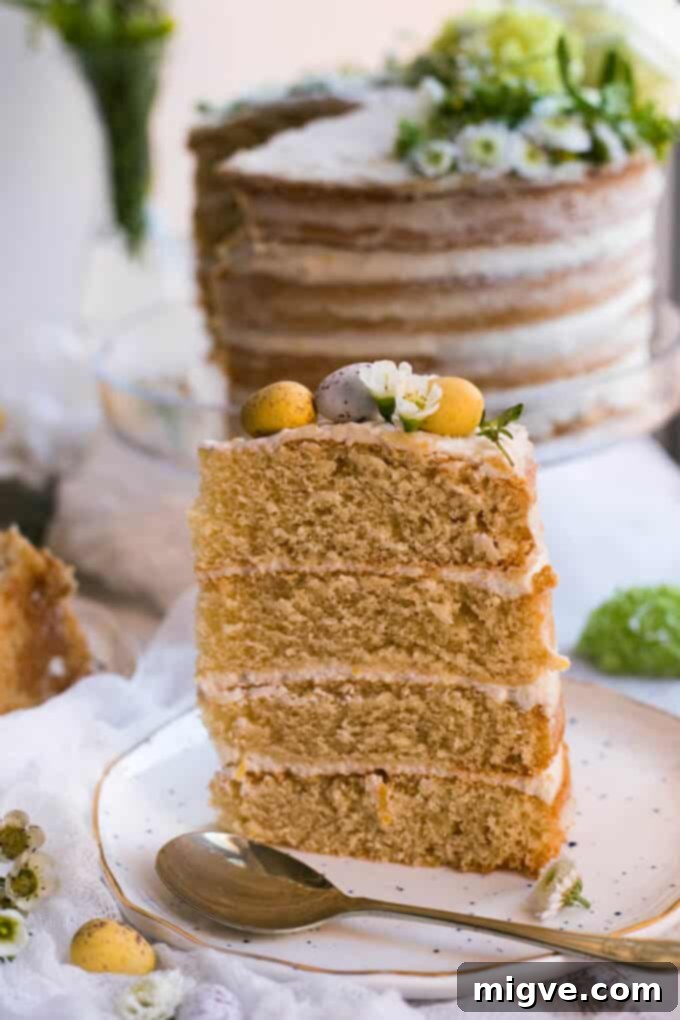 Thyme-Kissed Vegan Lemon Cake 7 Vegan Layered Lemon Cake infused with thyme, a stunning dairy-free dessert