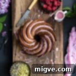 Blush Pink Vegan Lemon Bundt 7 Exquisite Lemon bundt cake with beautiful pink icing, ready to delight | via @annabanana.co