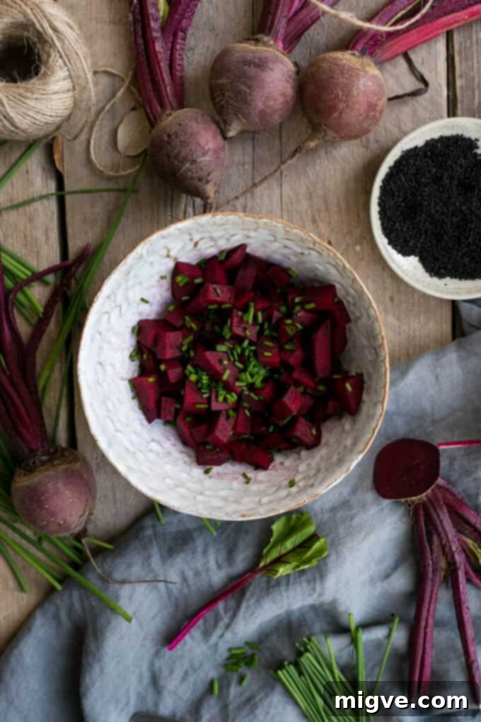 Beetroot and cream cheese tarts with chives and nigella seeds | a delightful crispy treat | via @annabanana.co