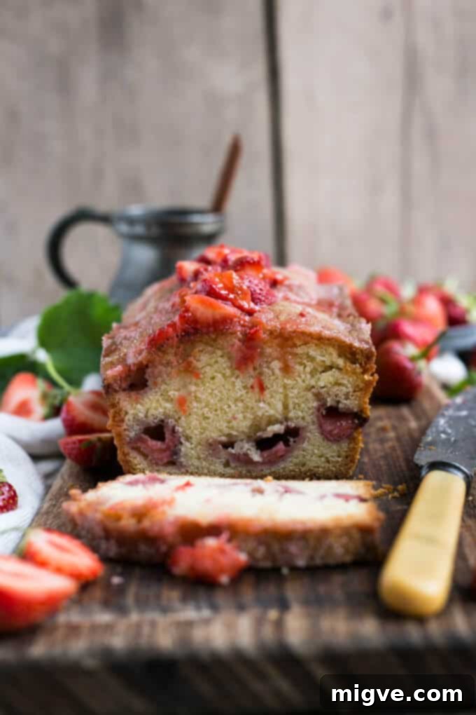 Summer Strawberry Delight 2 Delicious Strawberry Summer Cake with fruit drizzle, a perfect easy bake