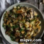 Thyme Scented Mushroom Gnocchi Plant Based 10 Vegan Mushroom Gnocchi with Thyme, a delightful comfort food
